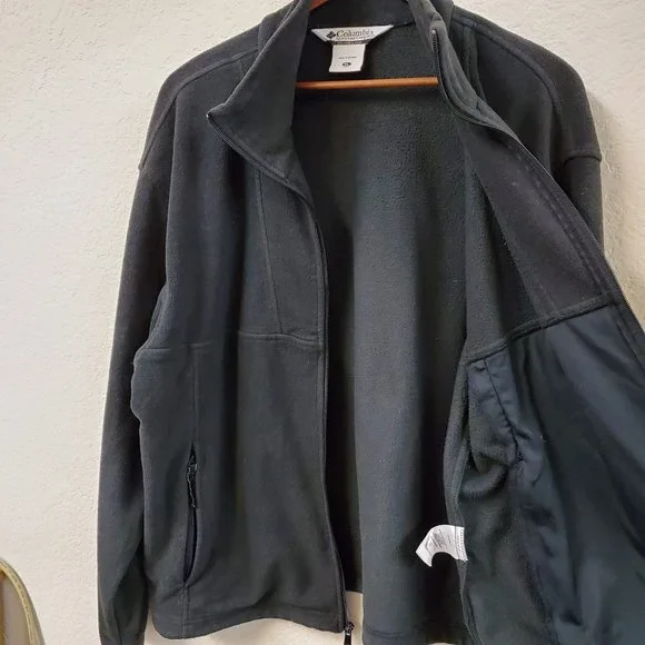 Columbia Men's Fleece Zip Closure Jacket Size XL - Picture 7 of 10